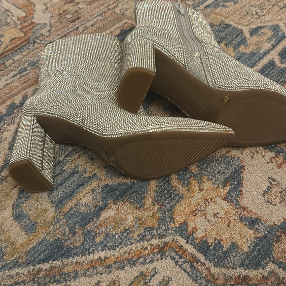 INC. never used sparkle booties 🪩✨ - Picture 4 of 5